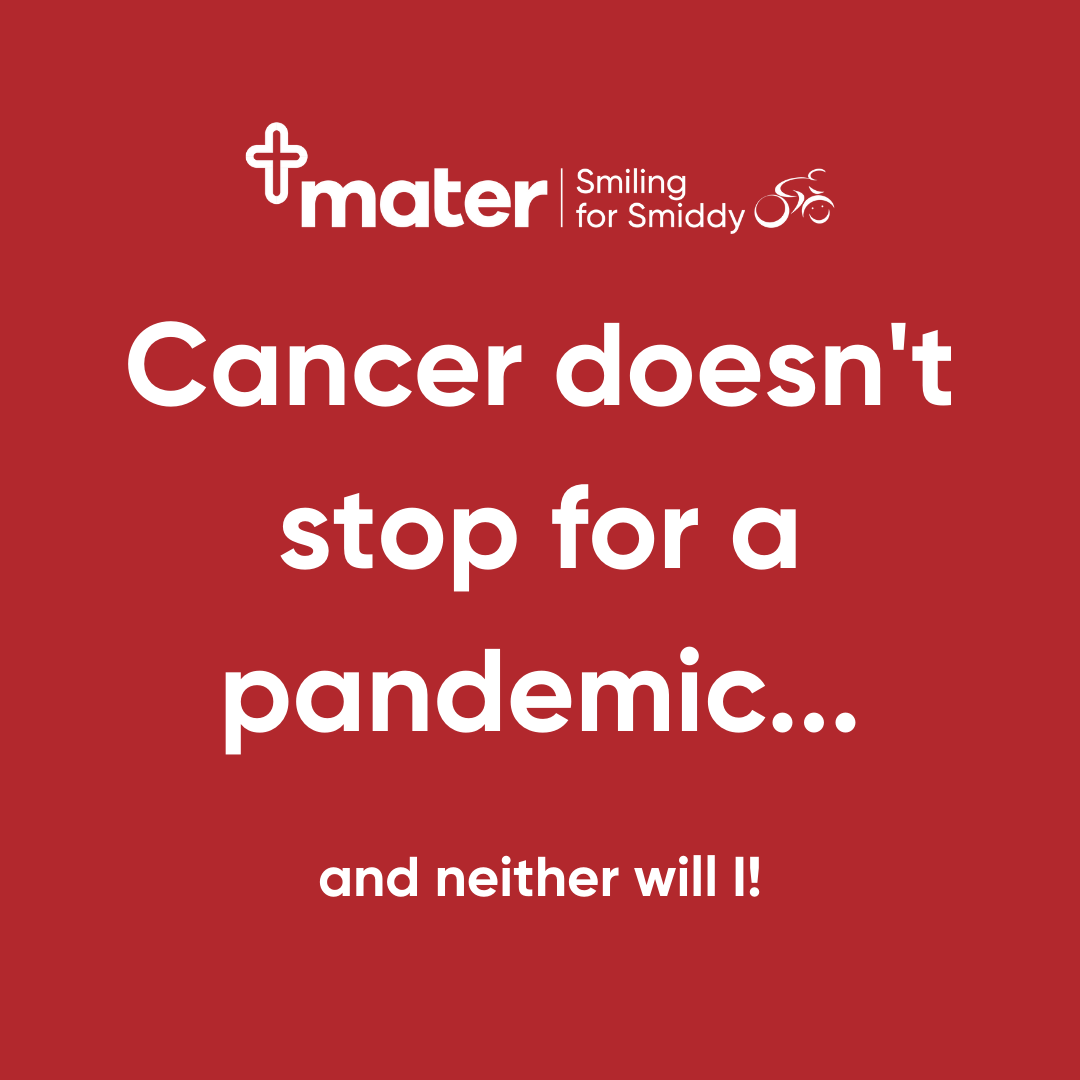 Facebook - Cancer doesn't stop for a pandemic
