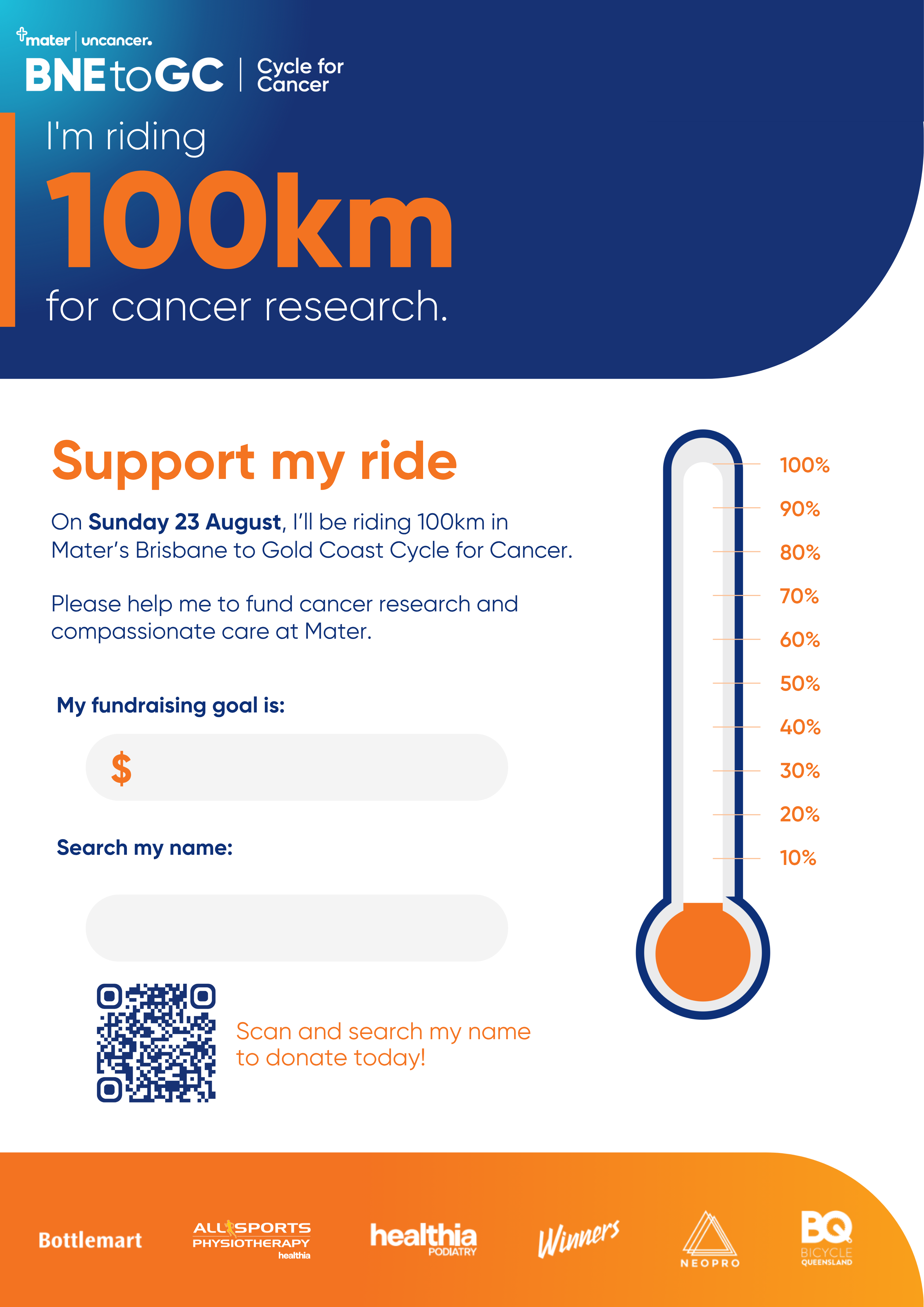BNEtoGC26 Poster - Support my ride